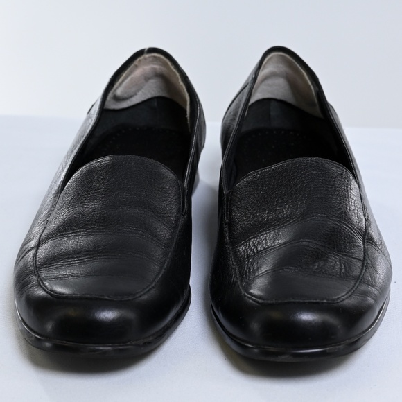 Trotters Black Leather Shoes - Picture 1 of 4
